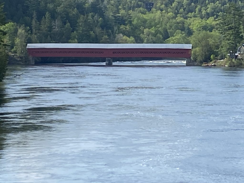 La baignade sera interdite près du pont couvert