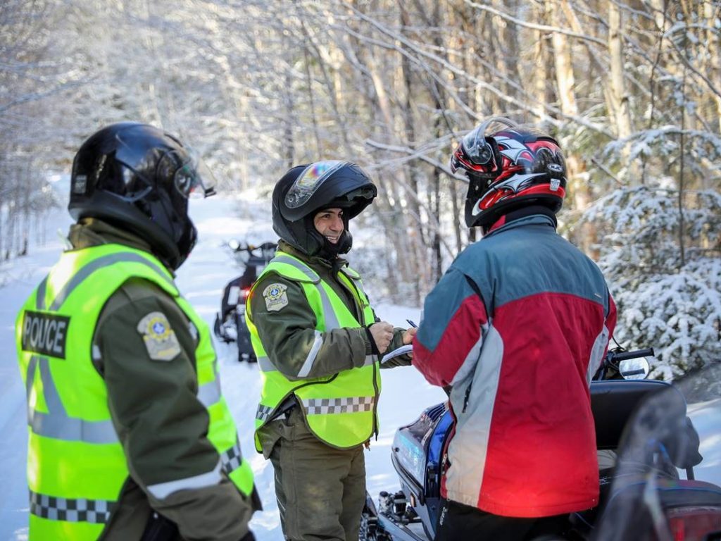 Présence policière accrue dans les sentiers de VHR fédérés