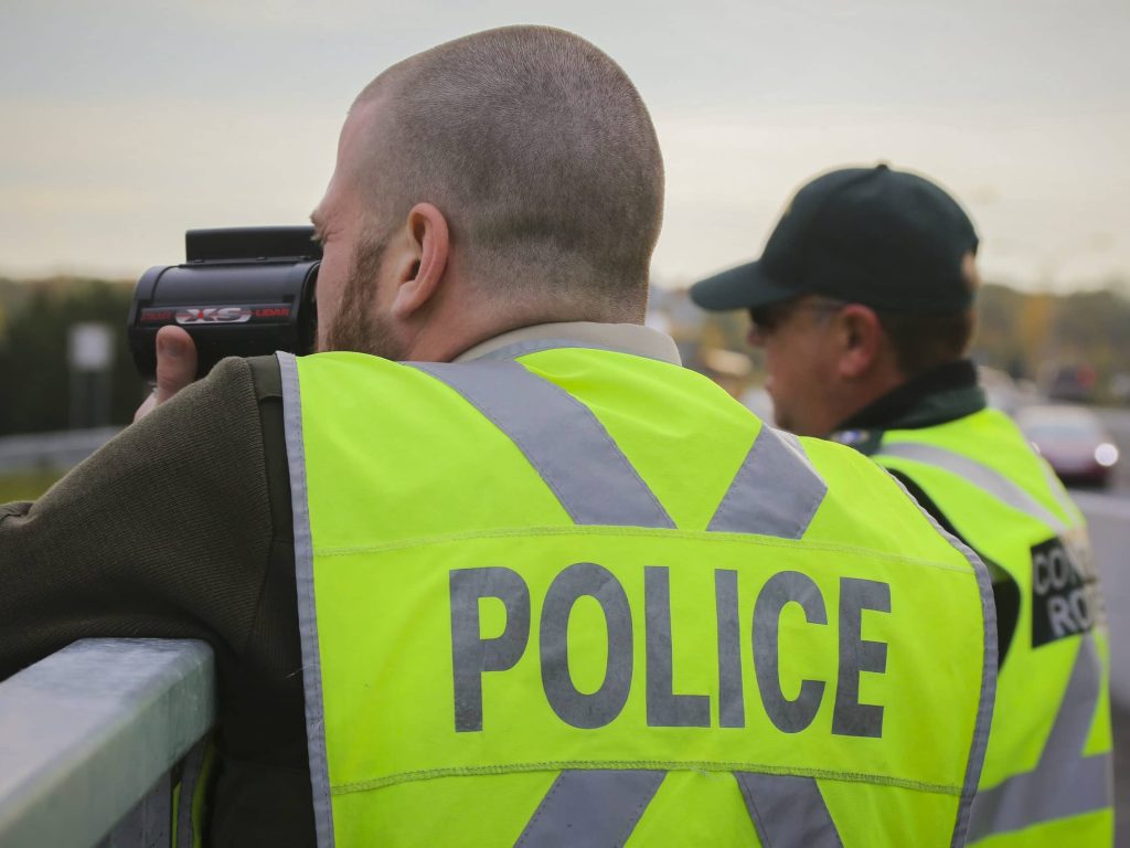 Semaine d’intervention policière qui cible la vitesse