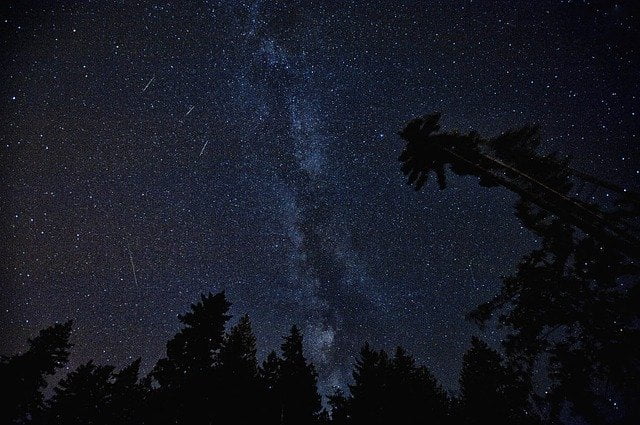 Une vue des étoiles