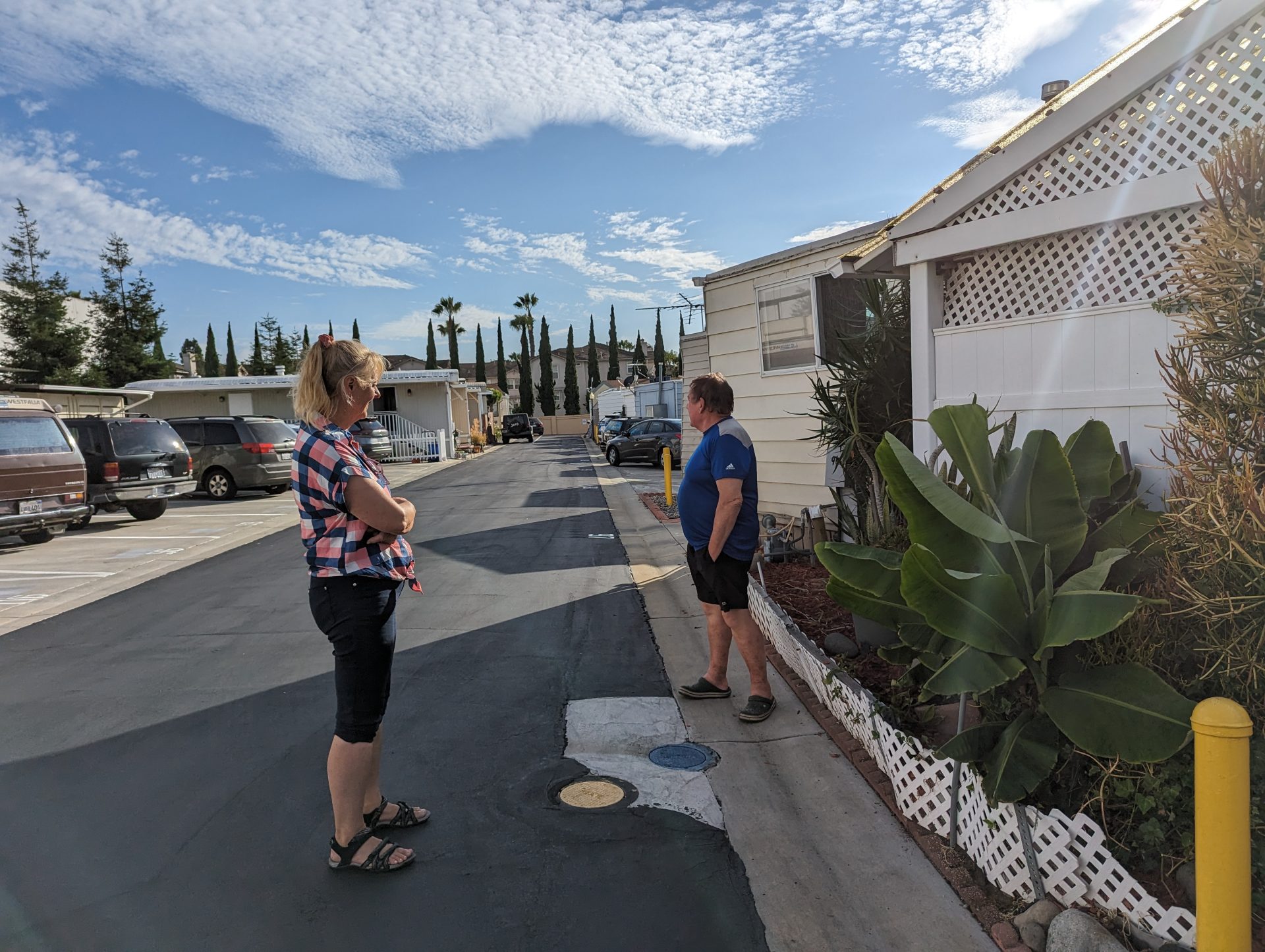 Silvie et Loic, un couple de Gatineau qui vit à Los Angeles depuis 1999