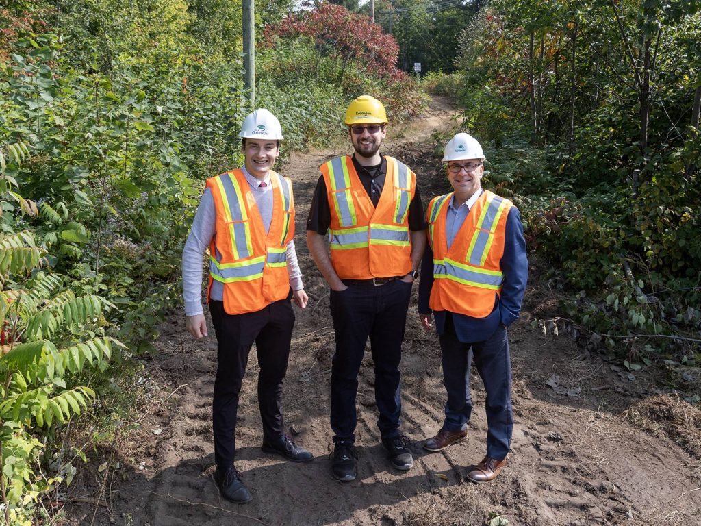 C’est le début des travaux du sentier de La Lièvre Ouest à Buckingham!