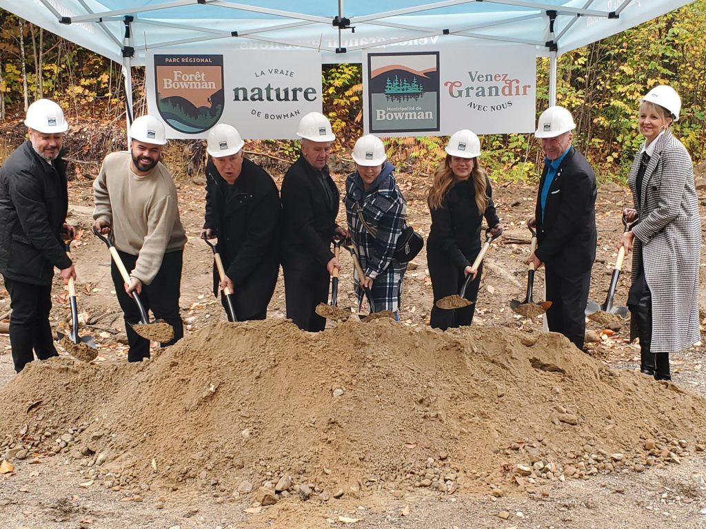 Le pavillon d’accueil au Parc régional de la forêt Bowman prévu pour 2025